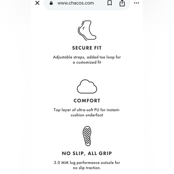 CHACO Sandals Z/2 Classic Adjustable Black White Pattern Strap Women’s  Sz:8 - Picture 13 of 15